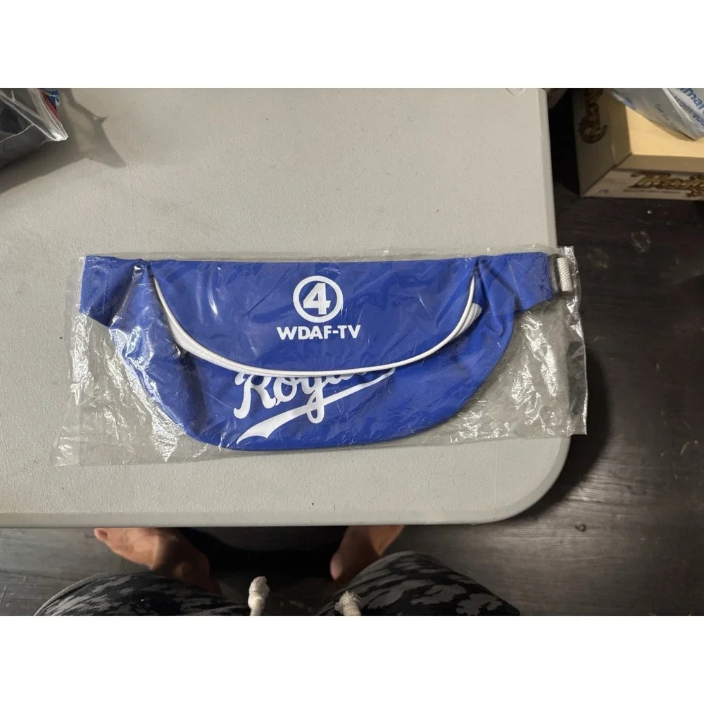 Royals Wdaf-TV 4 Blue Fanny Pack New